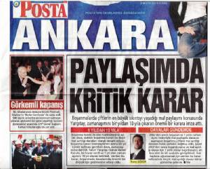 Posta Gazetesi Paylaşımda Büyük Karar